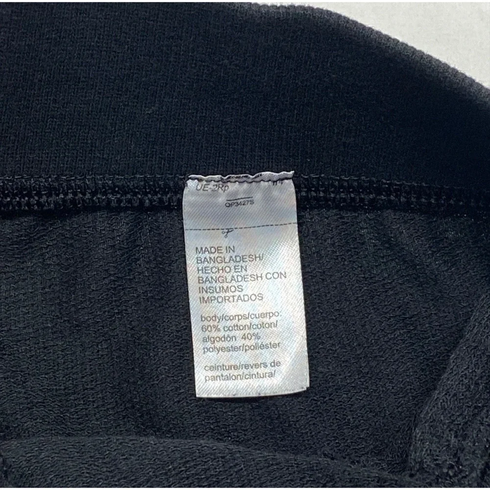 Calvin Klein Fleece Shorts Adult Small Black + CK Logo Cut Off Lounge Sleep Wear